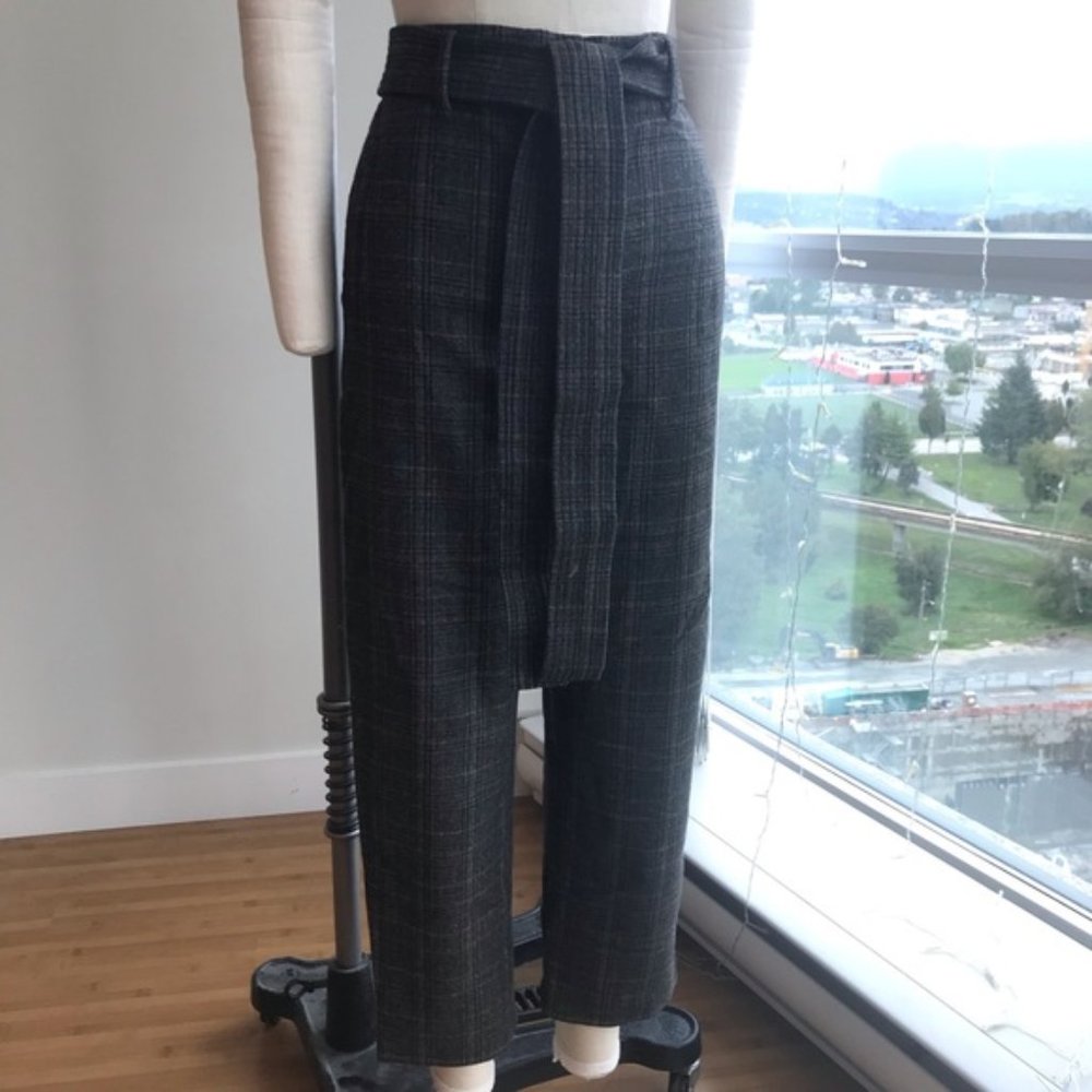 NWOT Wilfred Front Tie Belt Wool Pants